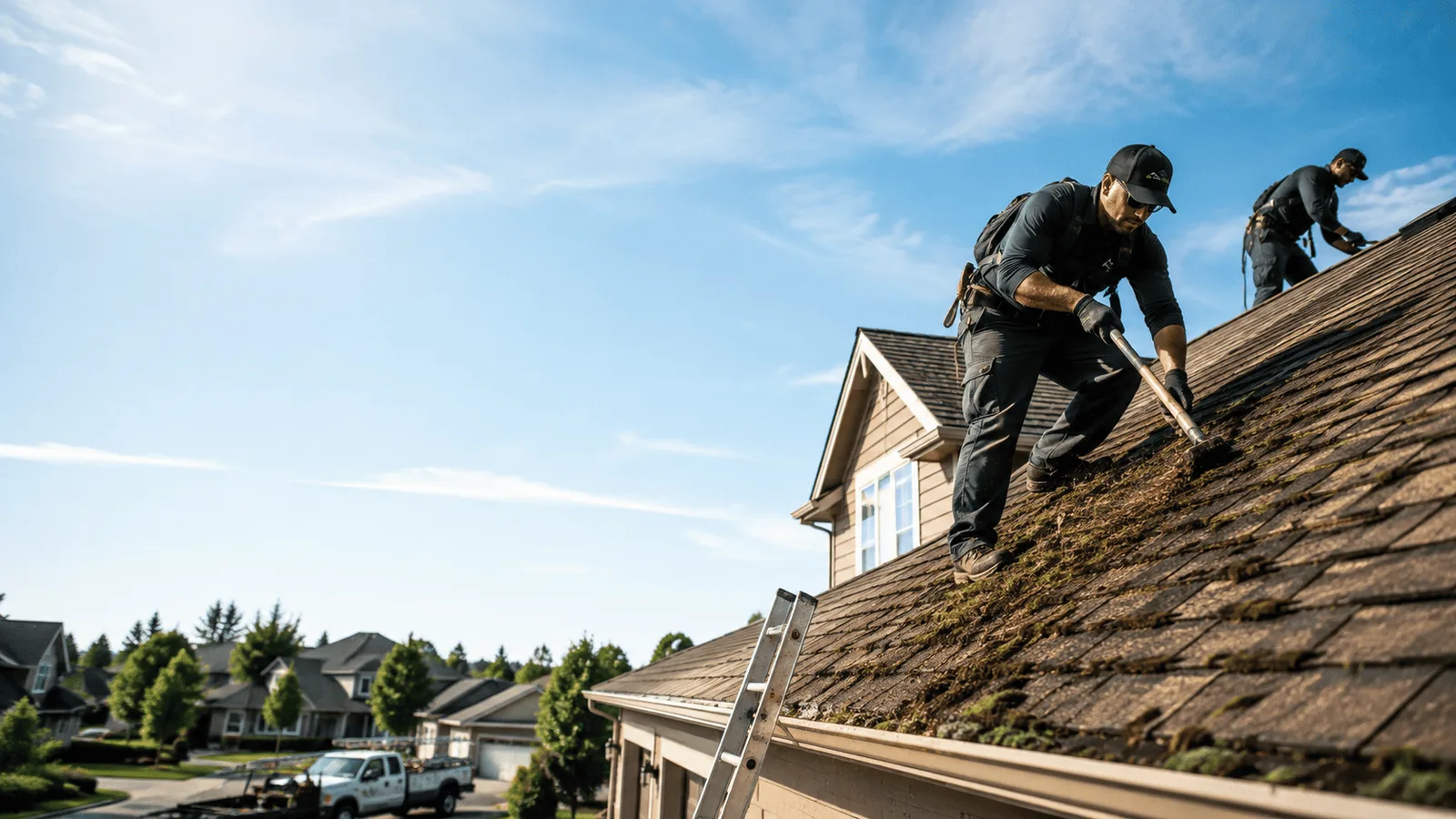Roof Moss Removal in Lenorah, TX near me